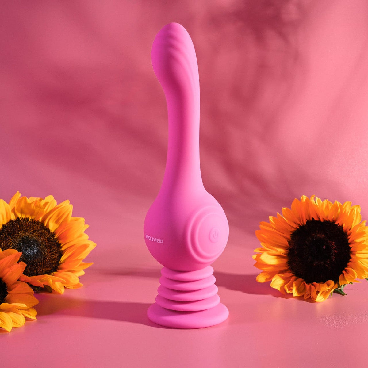 Evolved - Gyro Vibe G Spot Dildo (Pink) EV1153 Durio.sg