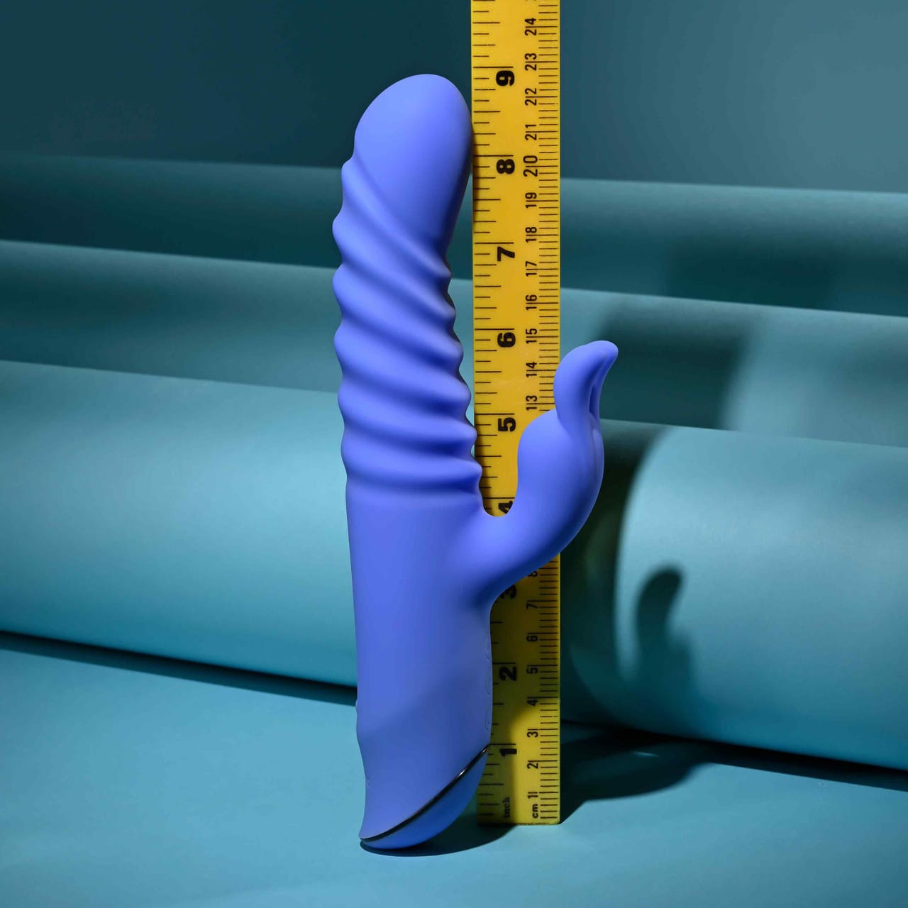 Evolved - Knock Knock Rechargeable Rabbit Vibrator (Blue) EV1219 Durio.sg