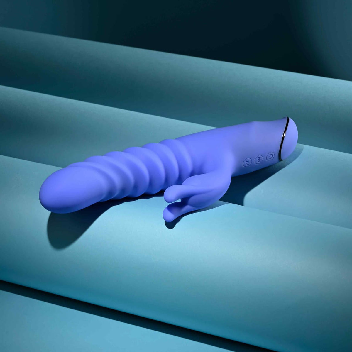 Evolved - Knock Knock Rechargeable Rabbit Vibrator (Blue) EV1219 Durio.sg
