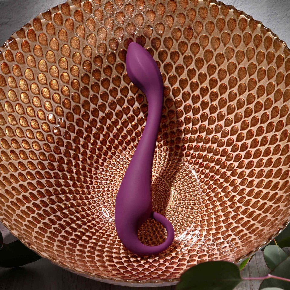 Evolved - Lochness G Spot Vibrating Dildo (Purple) EV1182 Durio.sg