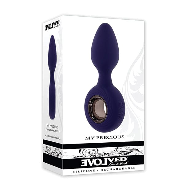 Evolved - My Precious Vibrating Anal Plug (Purple) EV1170 Durio.sg