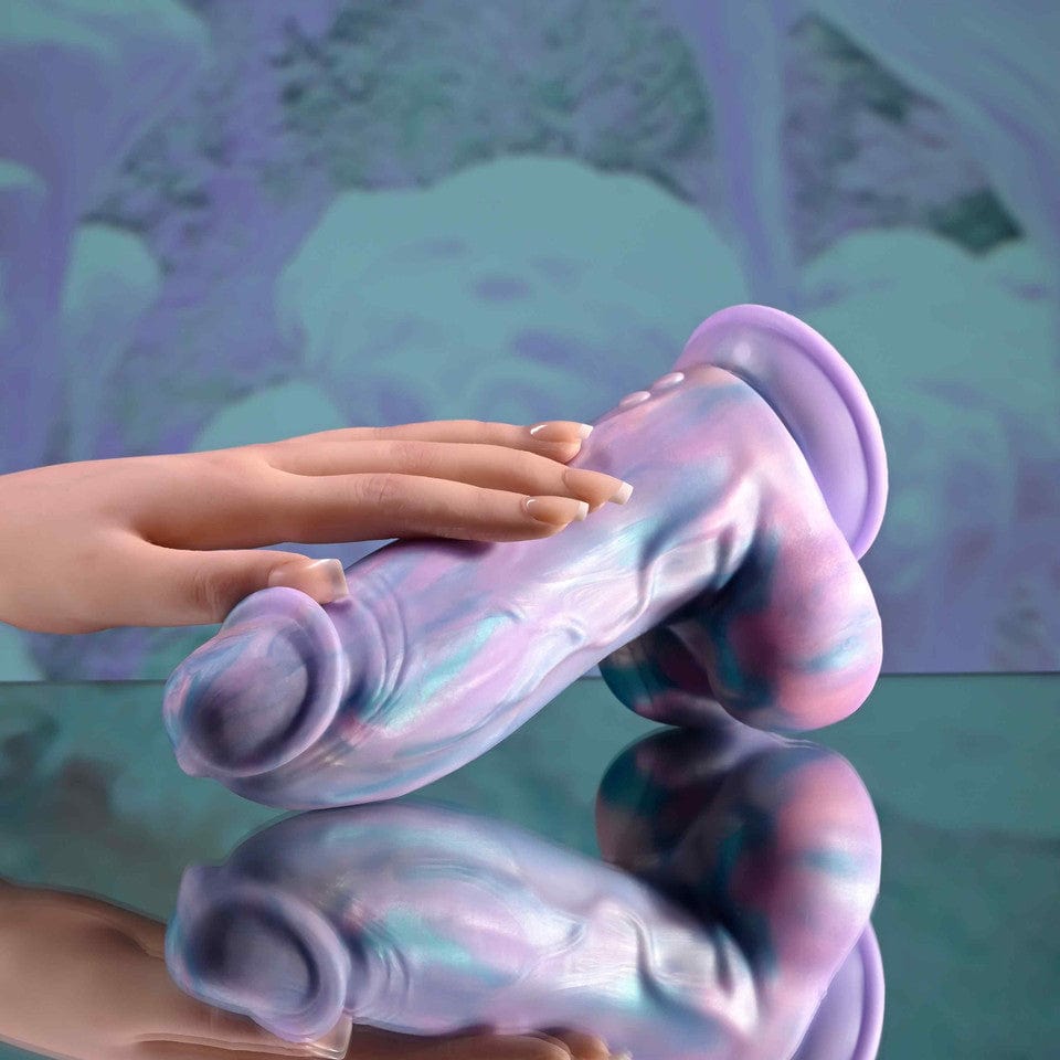 Evolved - Mythical Remote Control Vibrating Dildo (Purple) EV1191 Durio.sg