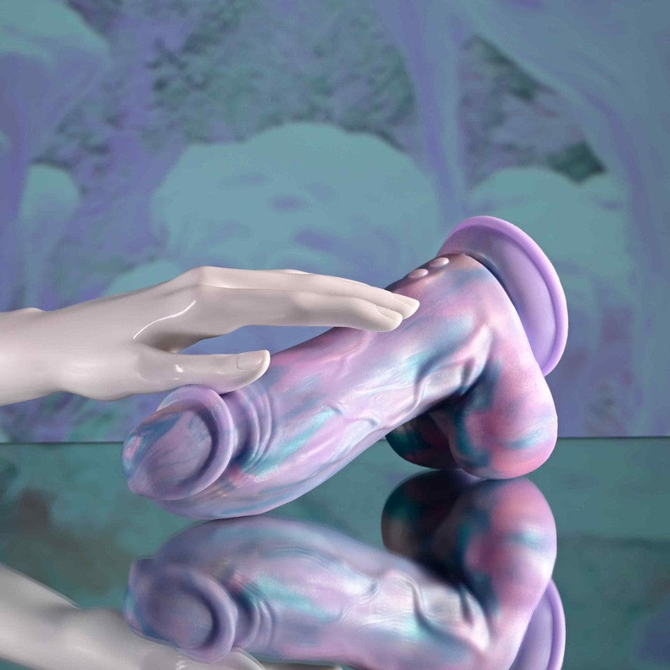 Evolved - Mythical Remote Control Vibrating Dildo (Purple) EV1191 Durio.sg