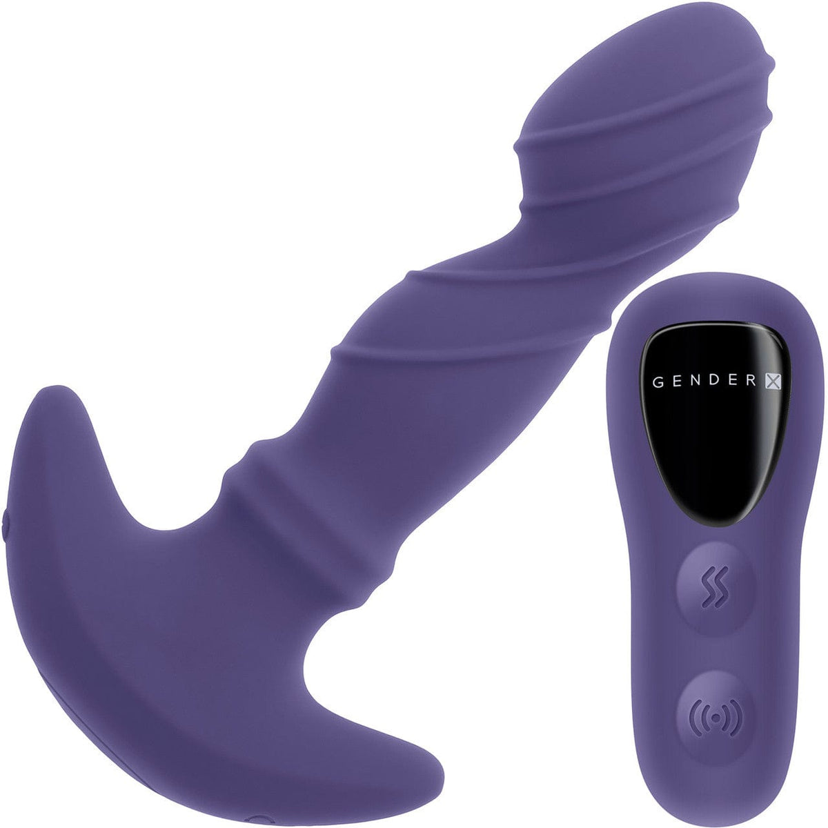 Evolved - Ring It Vibrating Anal Plug (Purple) EV1183 Durio.sg