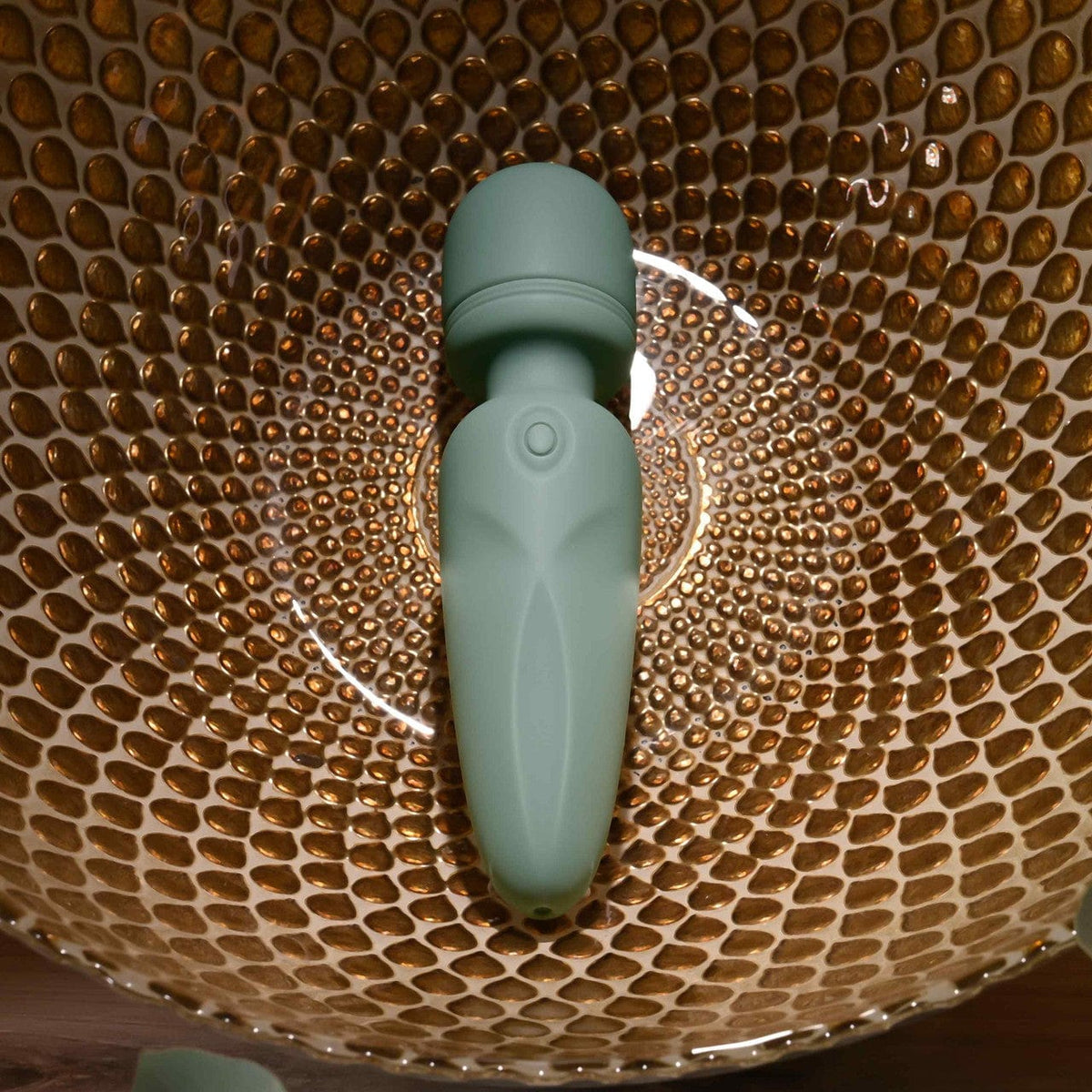 Evolved - Rumble Vibrating Mini Wand Massager (Green) EV1190 Durio.sg