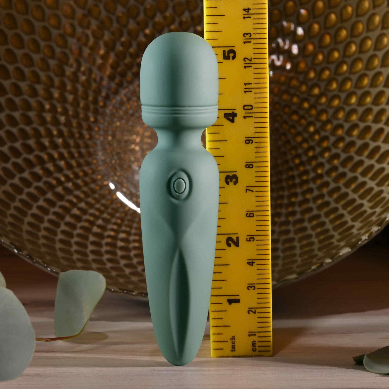 Evolved - Rumble Vibrating Mini Wand Massager (Green) EV1190 Durio.sg