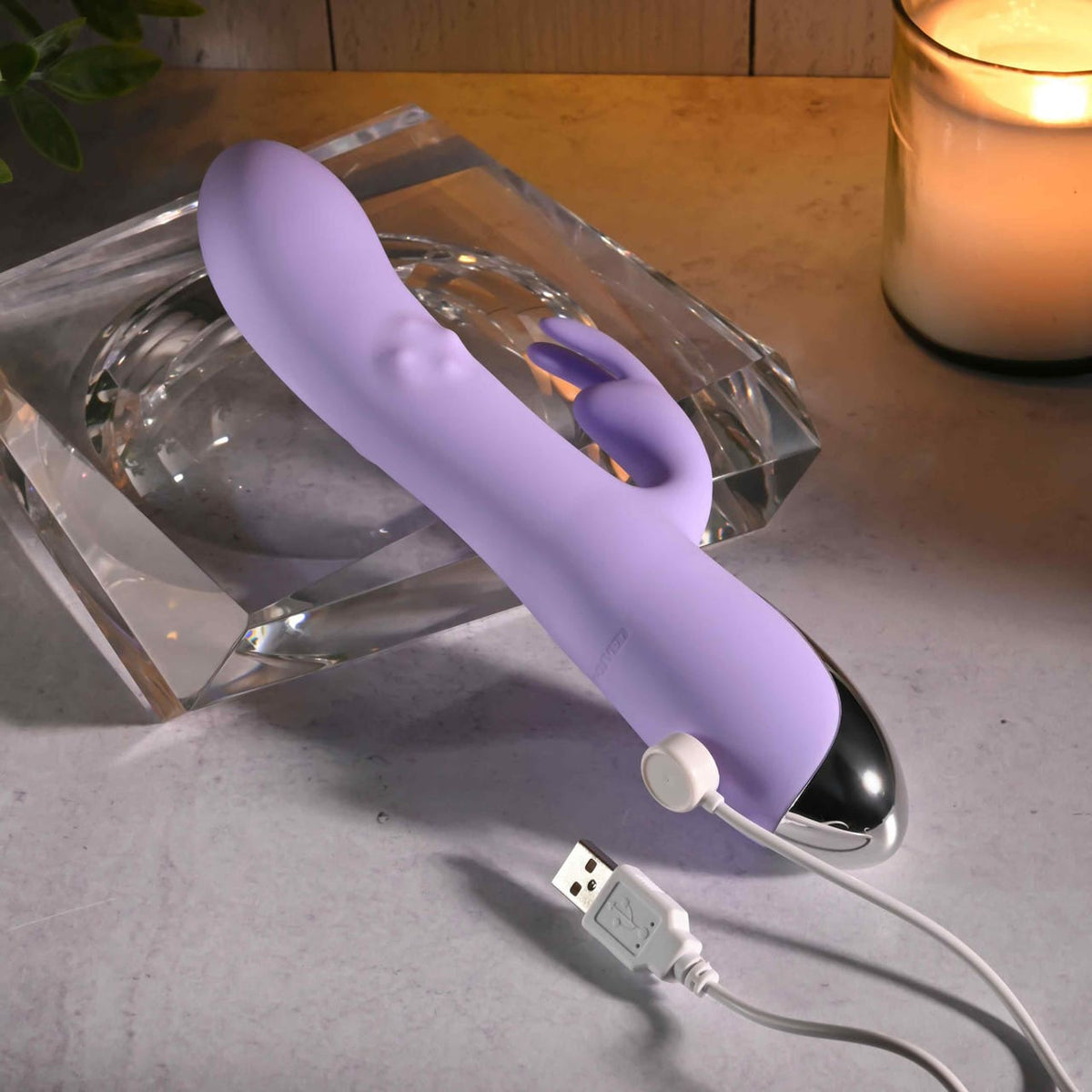 Evolved - Spinderella Rotating Rabbit Vibrator (Purple) EV1216 Durio.sg