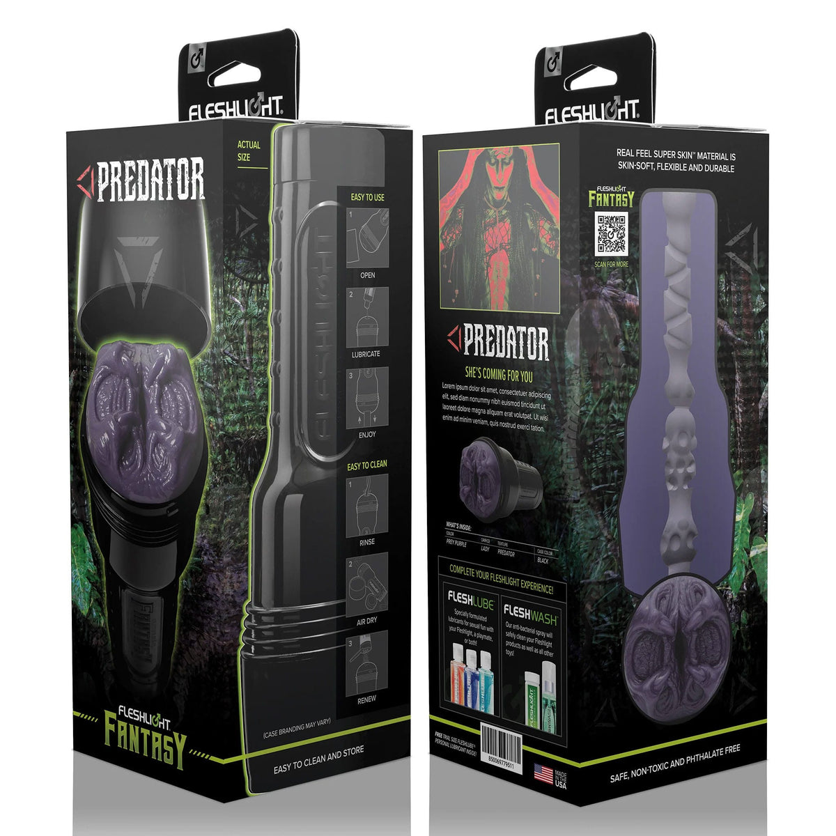 Fleshlight - Fleshlight Fantasy Predator Masturbator (RP) FL1310 Durio.sg