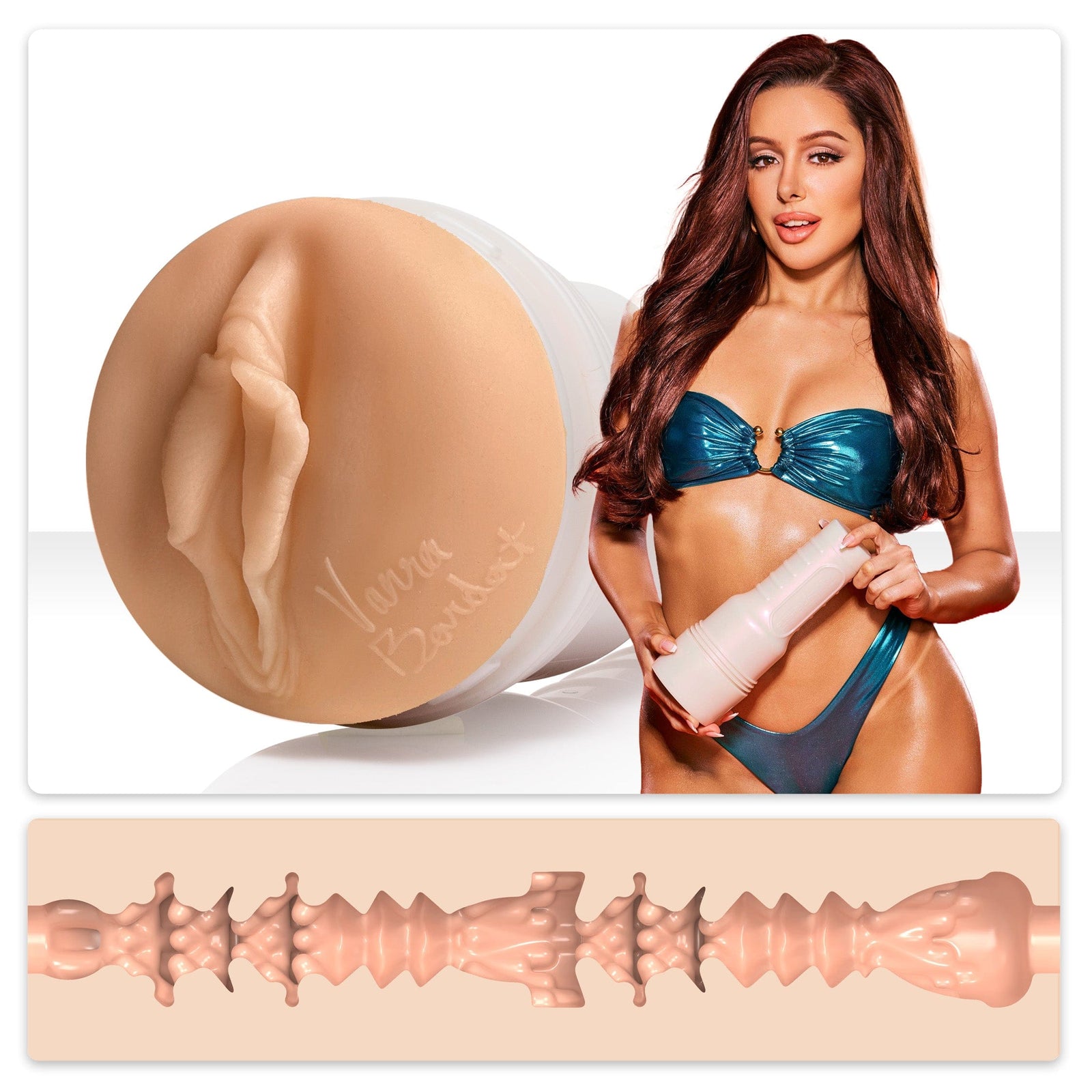 Fleshlight - Fleshlight Girls Vanna Bordot Masturbator (Dopamine) FL1299 Durio.sg