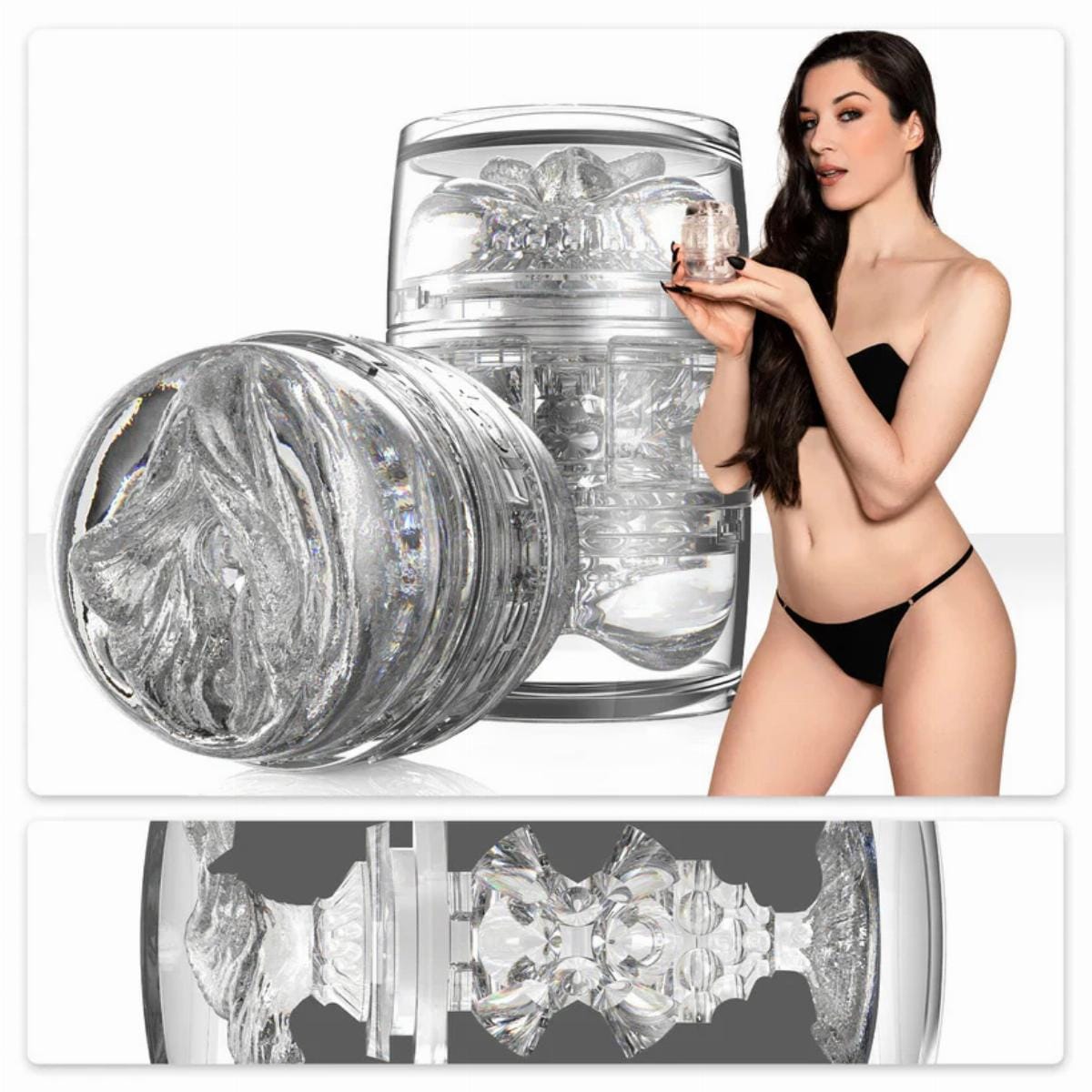 Fleshlight - Quickshot Stoya RP Stoker Masturbator (Clear) FL1304 Durio.sg