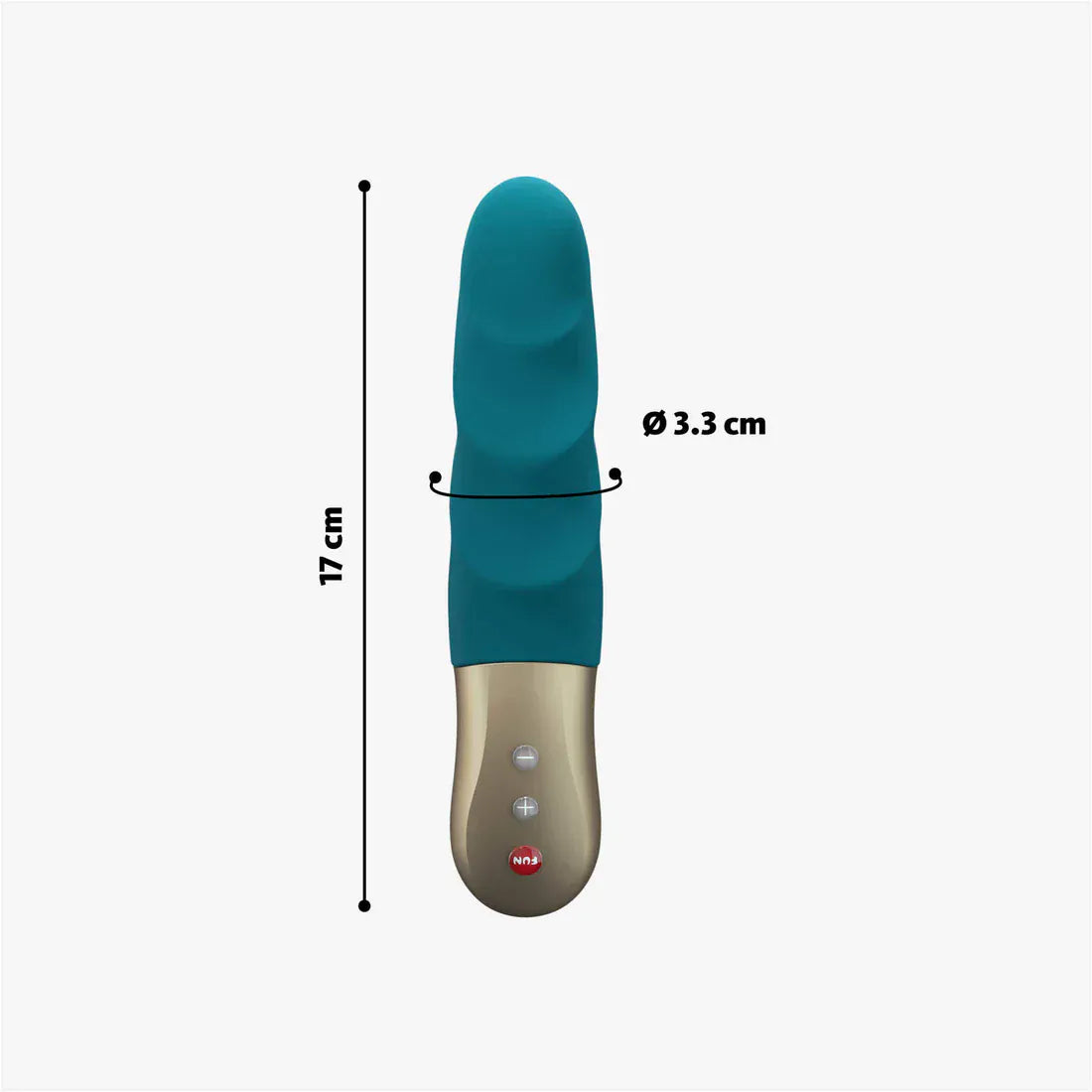 Fun Factory - Stronic Petite Thrusting Pulsator (Bottle Green) FF1189 Durio.sg