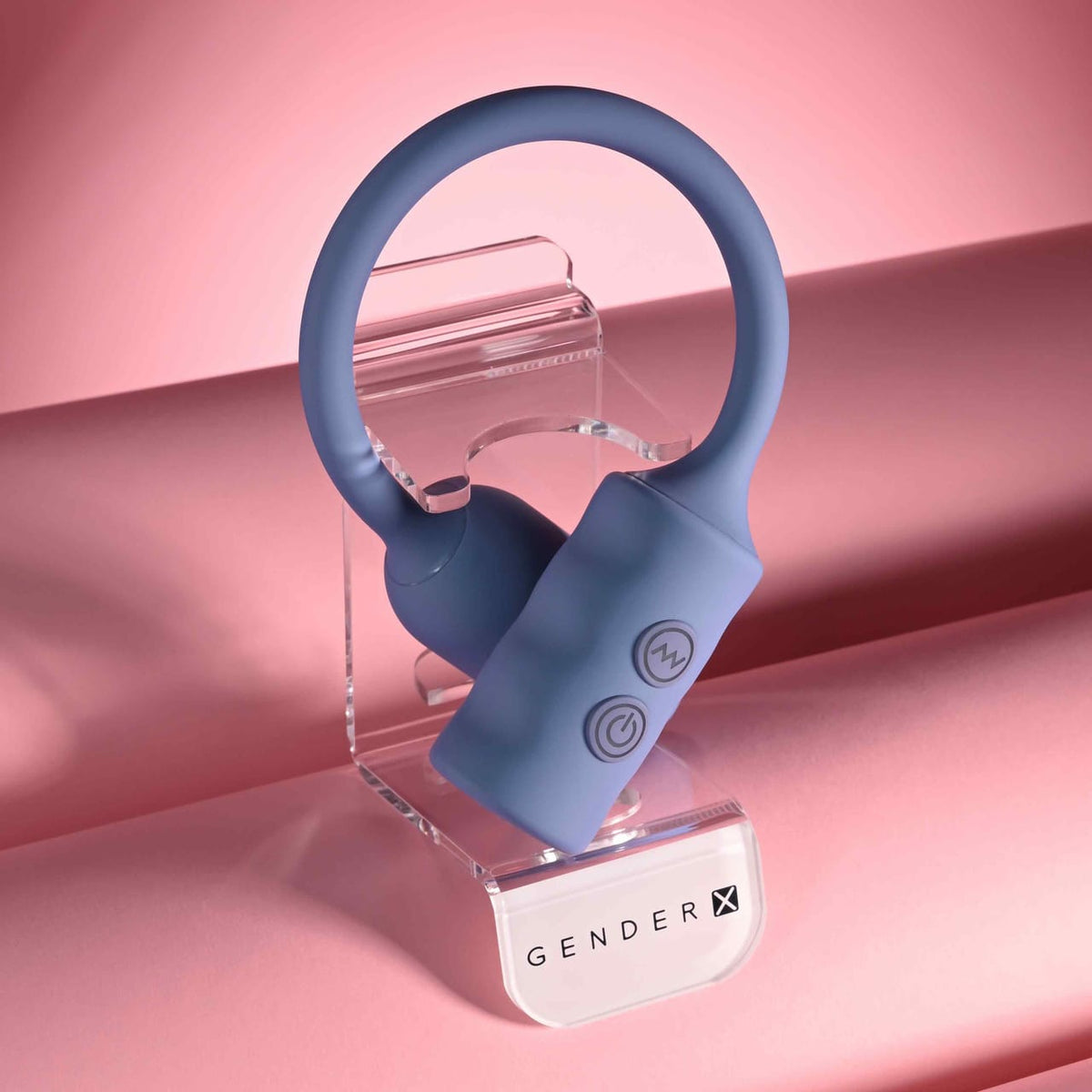 Gender X - Egg-streme Rechargeable Clitoral Vibrating Egg (Blue) GX1004 Durio.sg