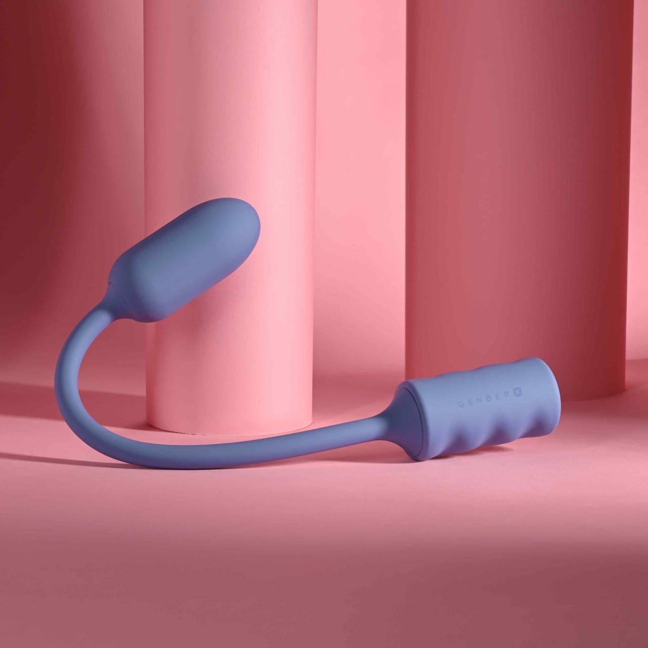 Gender X - Egg-streme Rechargeable Clitoral Vibrating Egg (Blue) GX1004 Durio.sg