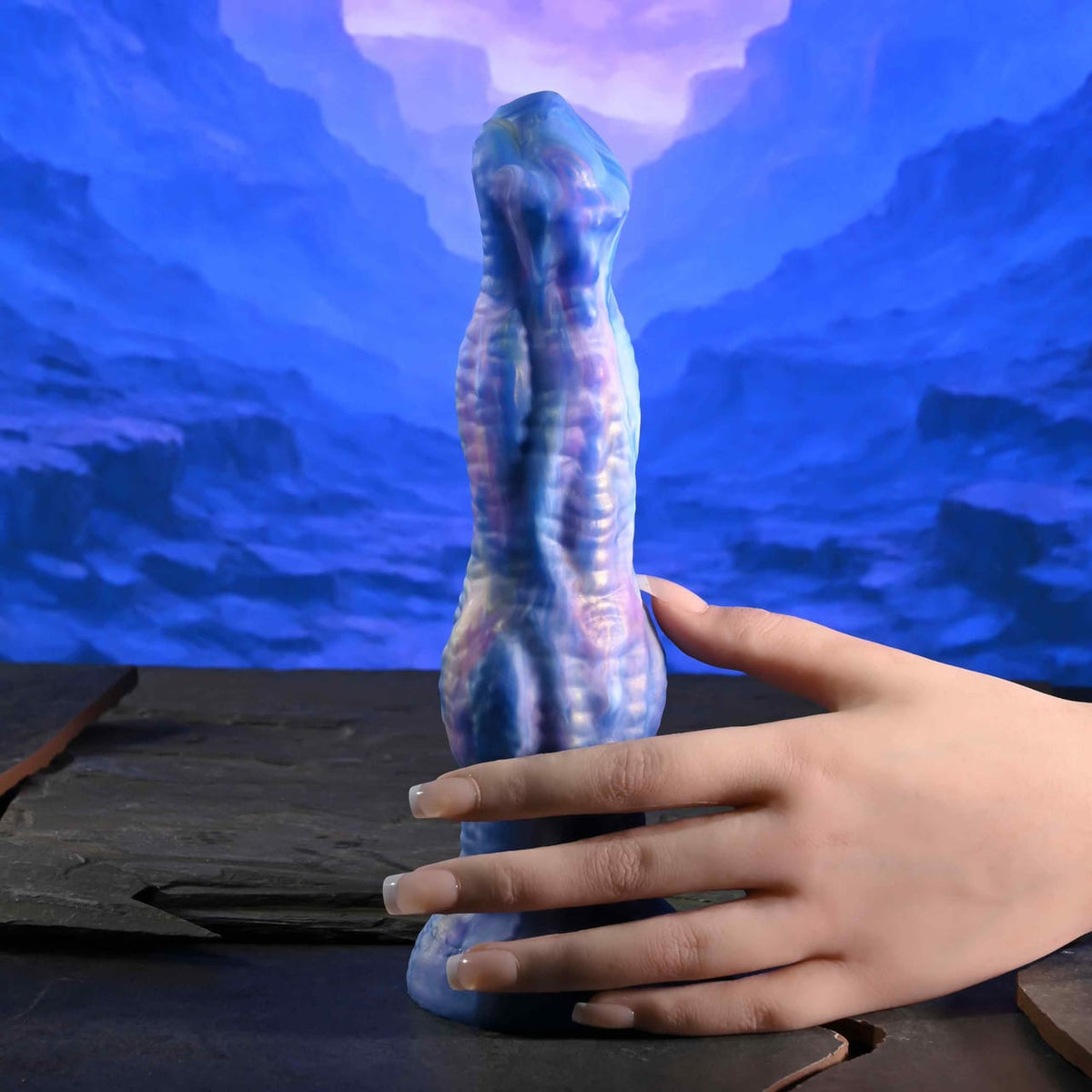 Gender X - Wildest Dreams Remote-Controlled Thrusting Fantasy Dildo (Multi Colour) GX1003 Durio.sg