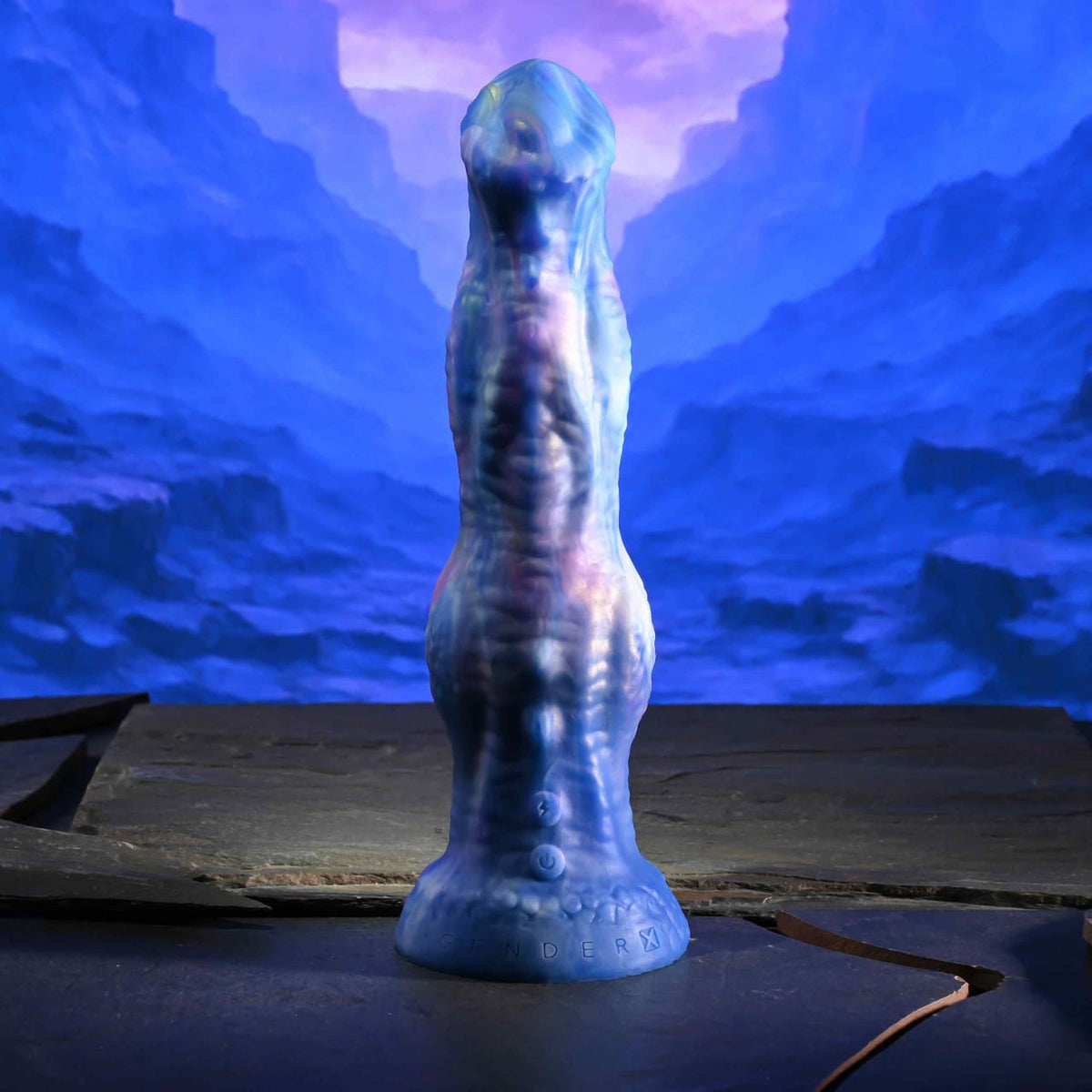 Gender X - Wildest Dreams Remote-Controlled Thrusting Fantasy Dildo (Multi Colour) GX1003 Durio.sg