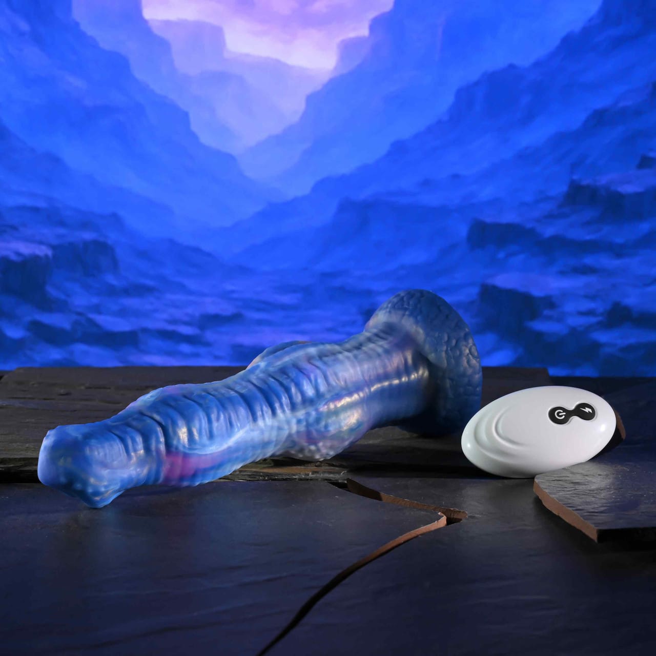 Gender X - Wildest Dreams Remote-Controlled Thrusting Fantasy Dildo (Multi Colour) GX1003 Durio.sg