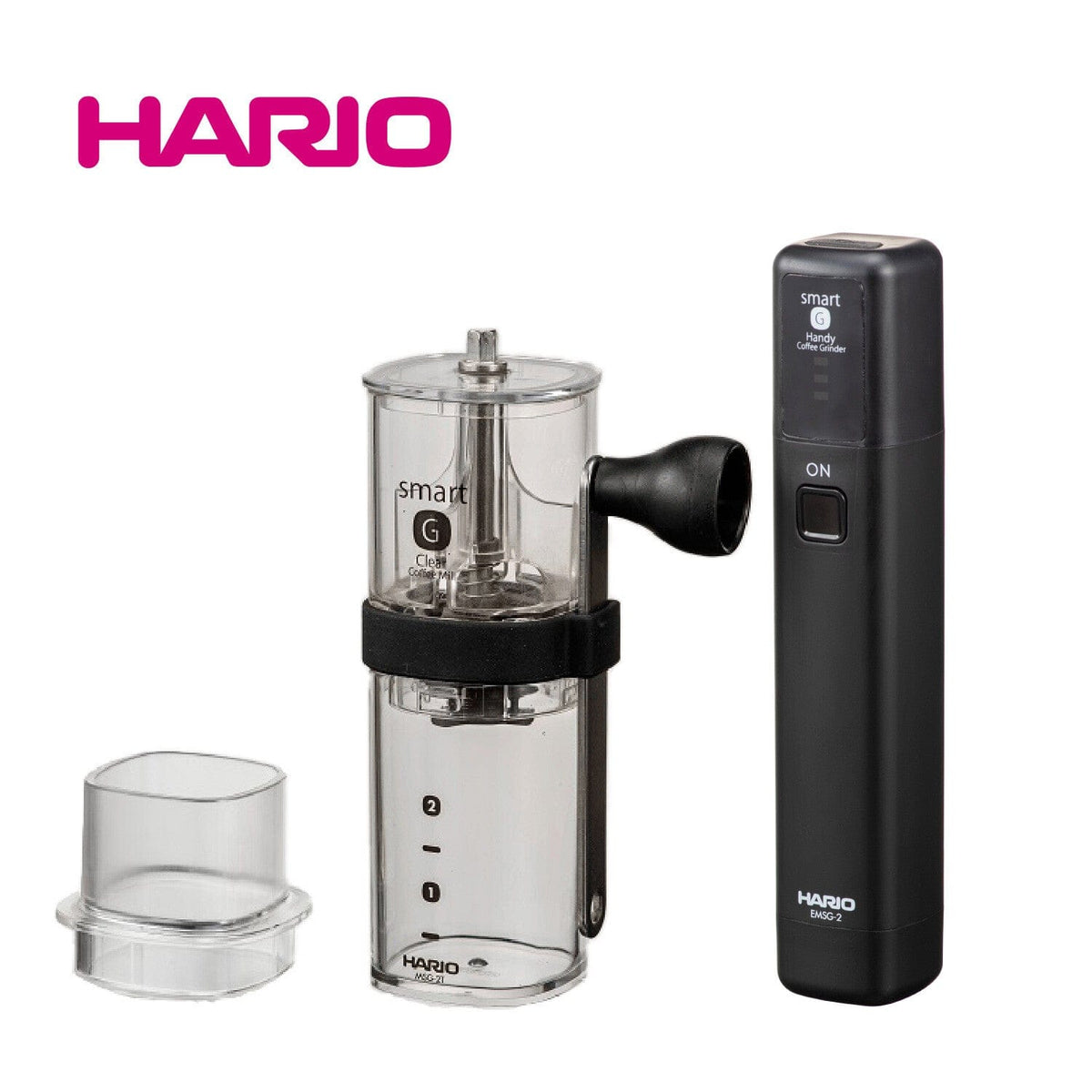 Hario - Smart G Electric Portable Mobile Mill Stick Handy Coffee Grinder EMSG-2B HR1021 Durio.sg
