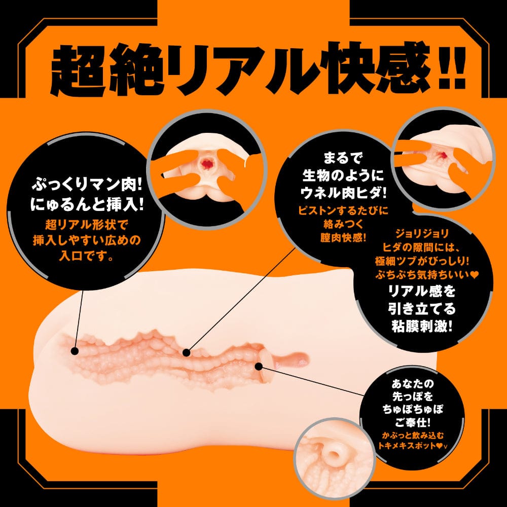 Hato Pura - PuniAna Lloyd REAL Suction Vibrating Torso Masturbator HTP1043 Durio.sg