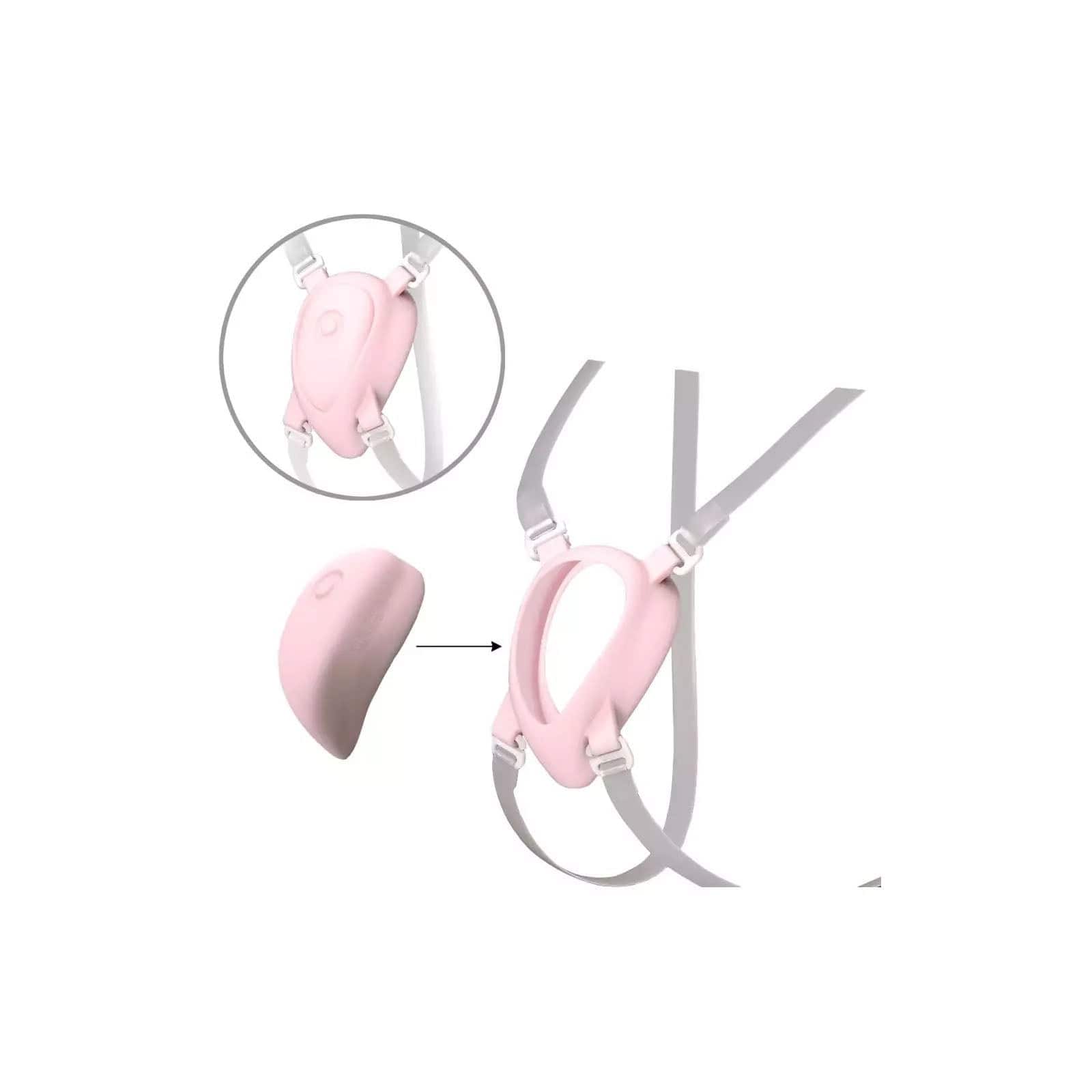 Kiiroo - Luxus Vibrator Harness (Pink) KR1057 Durio.sg