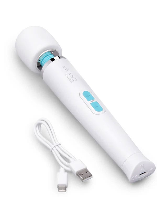 Le Wand - Classique Petite Wand Massager (White) LW1009 Durio.sg