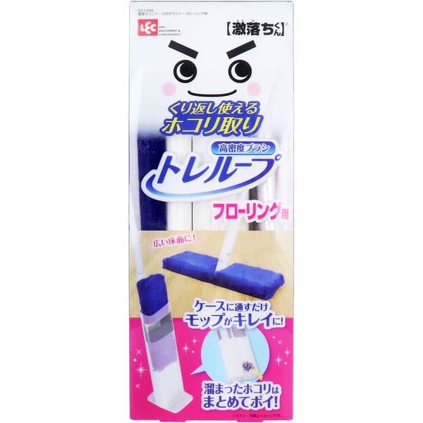 LEC - Japan Gekiochikun Reusable Dust Remover Toreloop for Flooring with Case LEC1003 Durio.sg