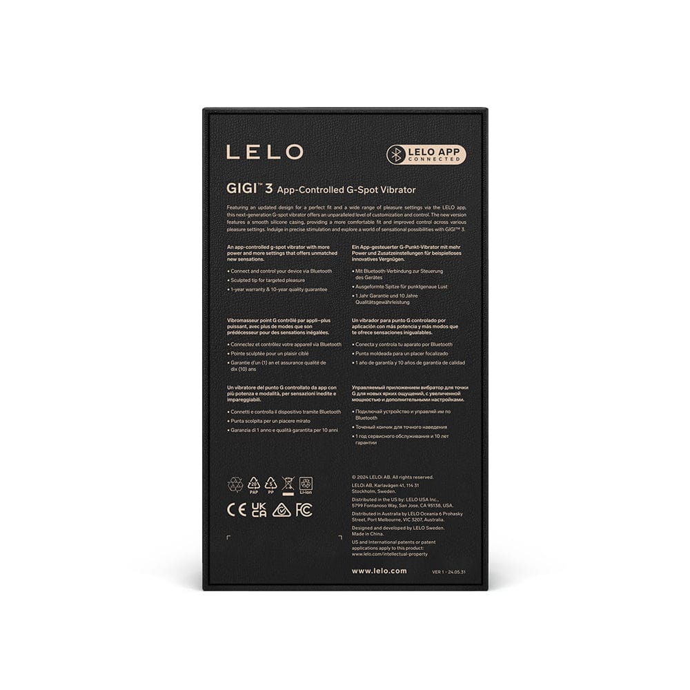 LELO - Gigi 3 G Spot Vibrator CherryAffairs