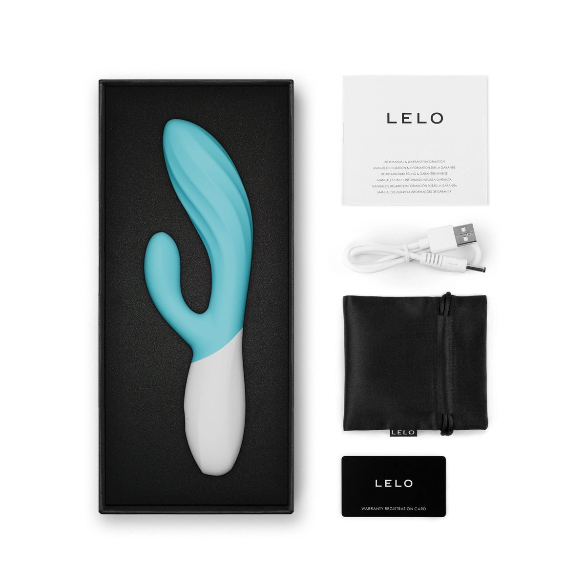 LELO - INA Twist App-Connected Dual Stimulation Rabbit Vibrator Durio.sg