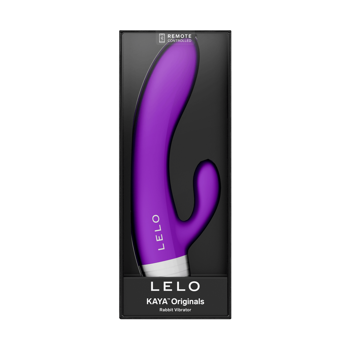 LELO - Originals KAYA App-Controlled Rabbit Vibrator (Purple) LL1275 Durio.sg