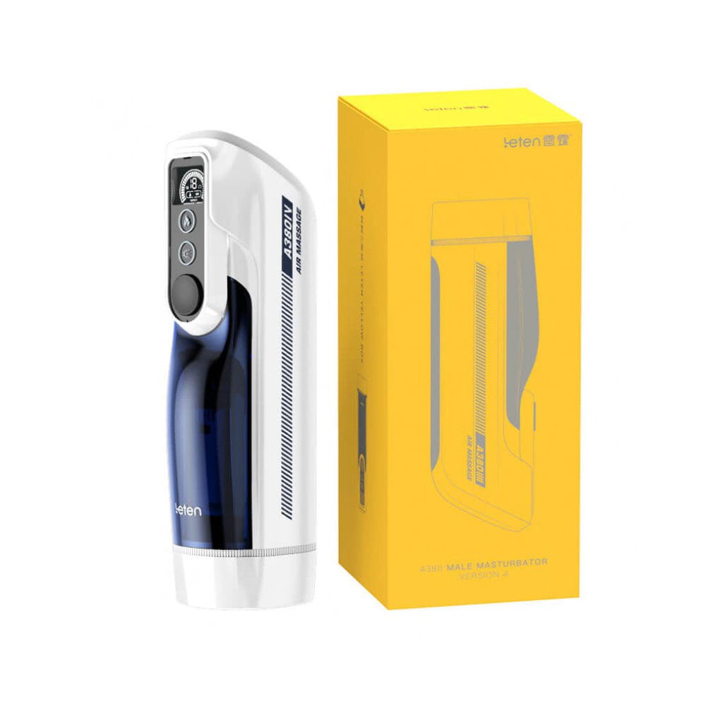 Leten - A380 Pro Fourth Generation Automatic Heating Masturbator (White) LET1027 Durio.sg