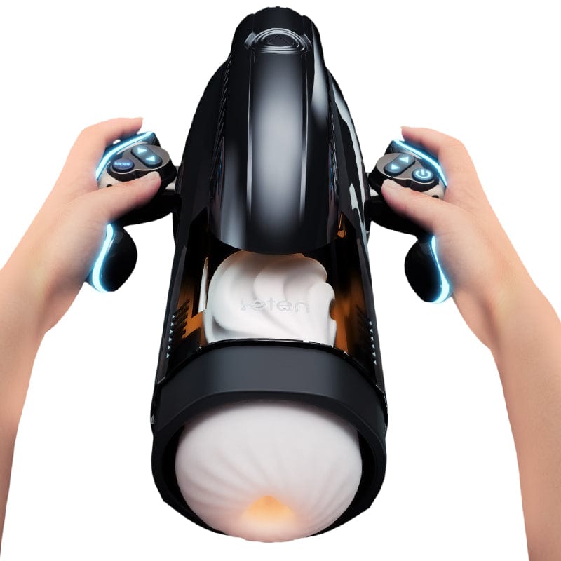 Leten - Bermuda Storm Automatic Thursting Sucking Heating Masturbator (Black) LET1035 Durio.sg