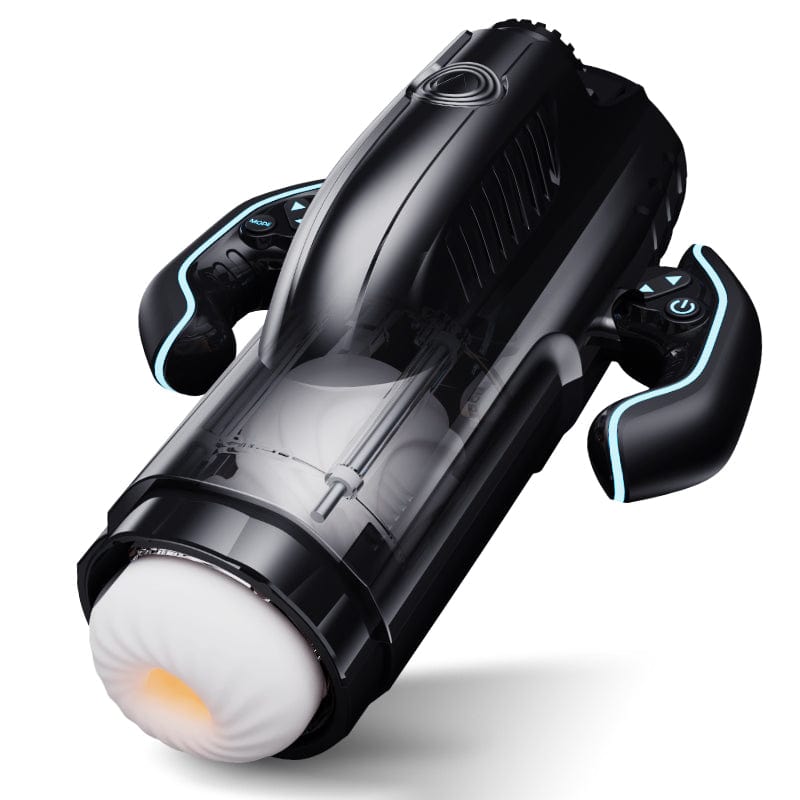 Leten - Bermuda Storm Automatic Thursting Sucking Heating Masturbator (Black) LET1035 Durio.sg