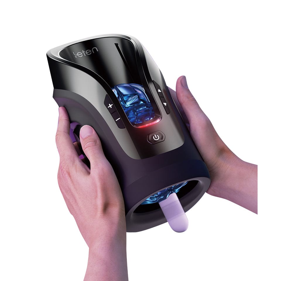 Leten - Cannon King Mini Automatic Thrusting Masturbator Luxury Edition (Black) LET1036 Durio.sg