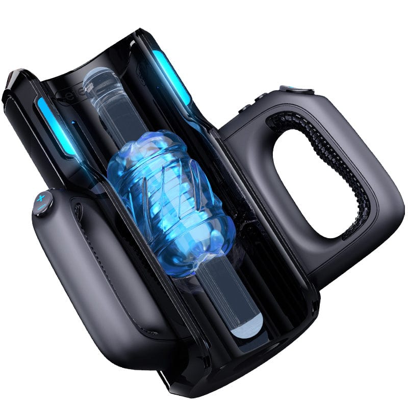 Leten - Cannon King Thrusting Pro Automatic Masturbator (Black) LET1032 Durio.sg