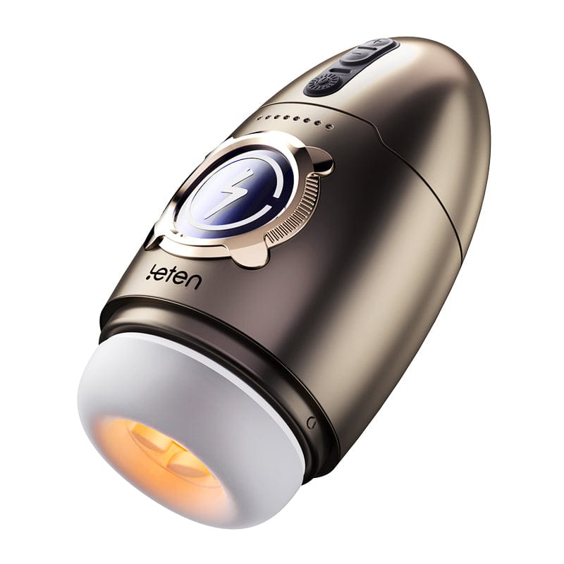Leten - Space Time Cabin Mini Automatic Rotating Masturbator (Gold) LET1037 Durio.sg