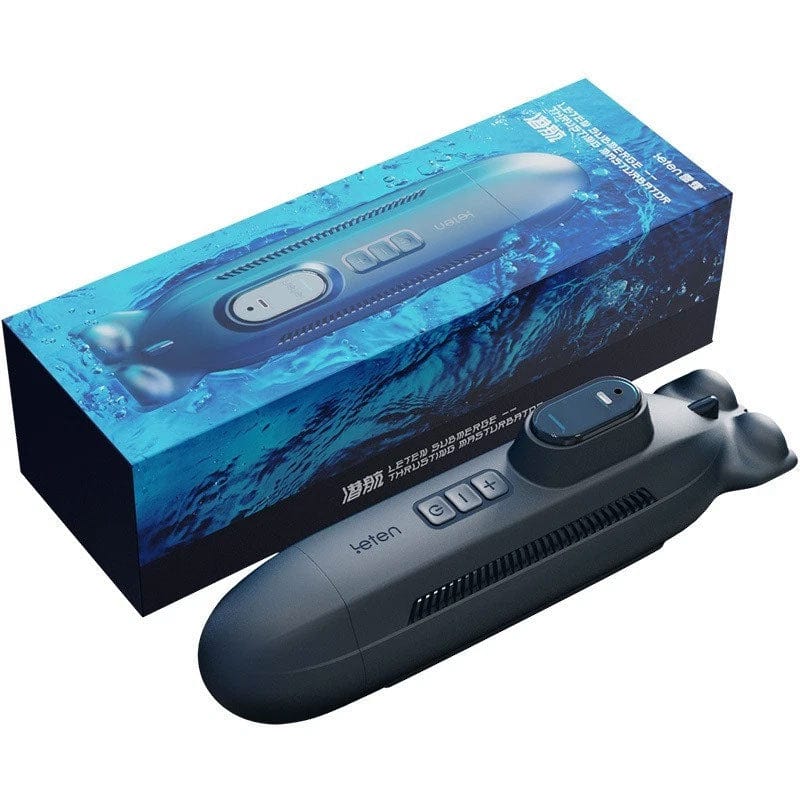 Leten - Submarine Thrusting Automatic Moaning Masturbator (Black) LET1028 Durio.sg