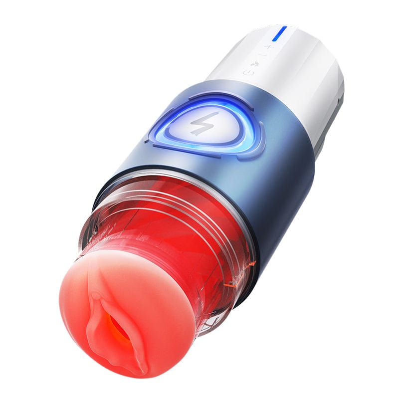 Leten - ThermoPod Max Heating Thursting Masturbator (White) LET1038 Durio.sg