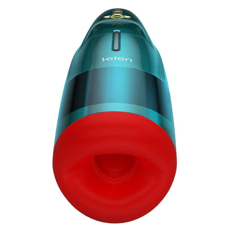 Leten - Version III Blowjob Thrusting Moaning Intelligent Heating Masturbator (Dark Green) LET1030 Durio.sg