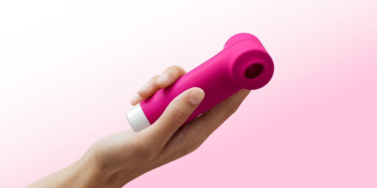 Lovense - Fizz Oval Head App Controlled Clitoral Vibrator LOS1077 Durio.sg