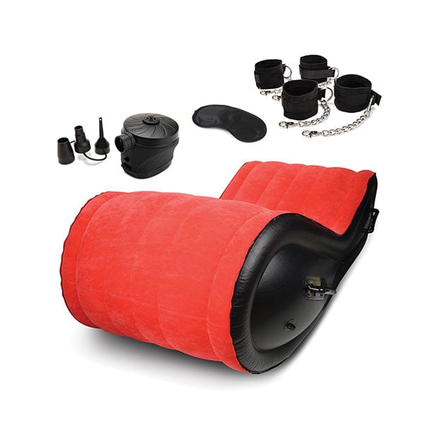 Lux Fetish - 6 pc Inflatable BDSM Sex Sofa Furniture Set (Black) LXF1018 Durio.sg