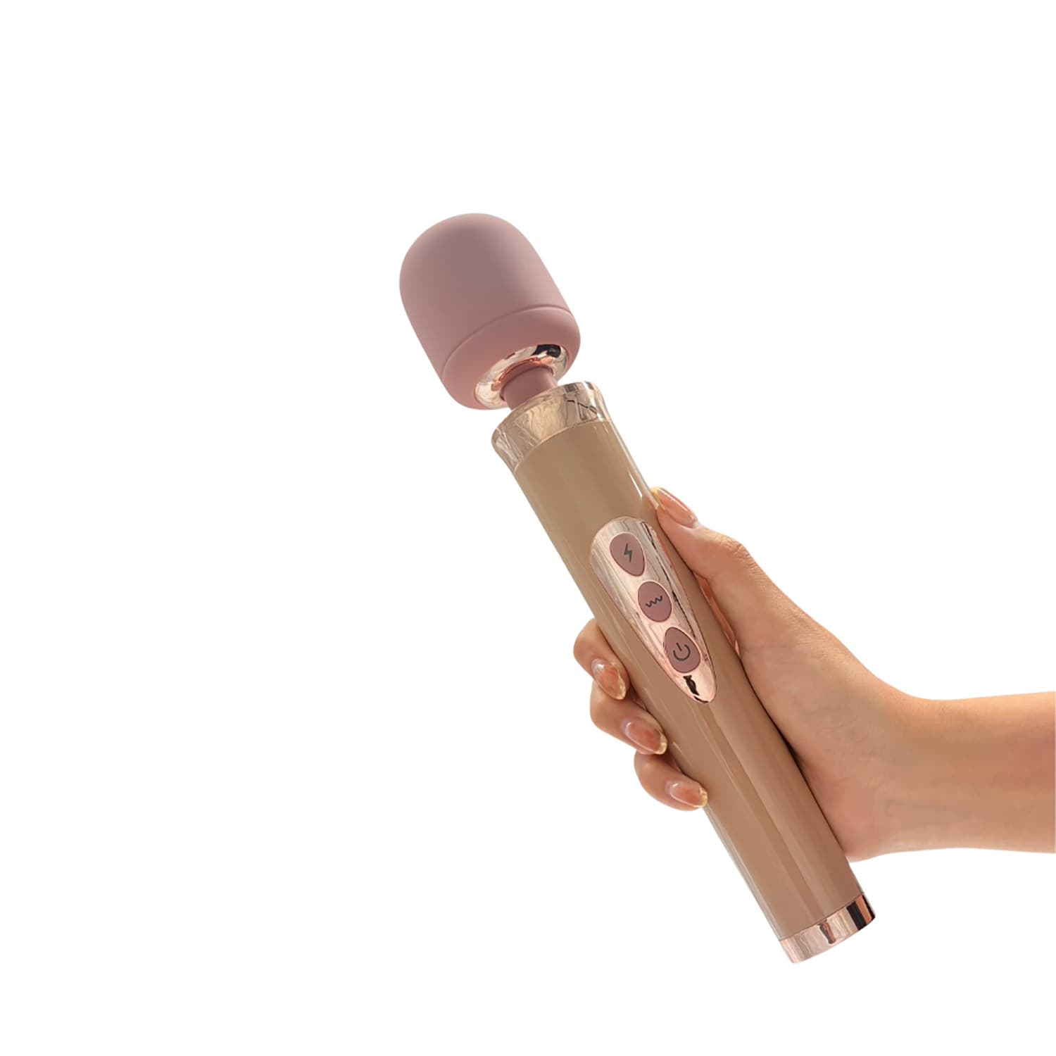 Media Craft - Pixiey Gorgeous Denma Mini Wand Massager (Pink) OT1291 Durio.sg