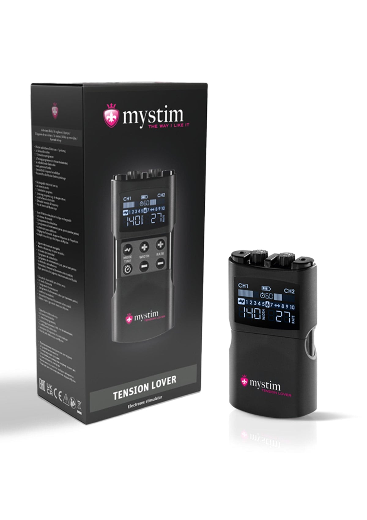 Mystim - Tension Lover 2 Rechargeable MTM1041 Durio.sg