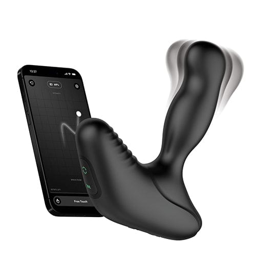 Nexus - Revo Stealth App-Controlled Rotating Remote Control Prostate Massager (Black) NE1082 Durio.sg
