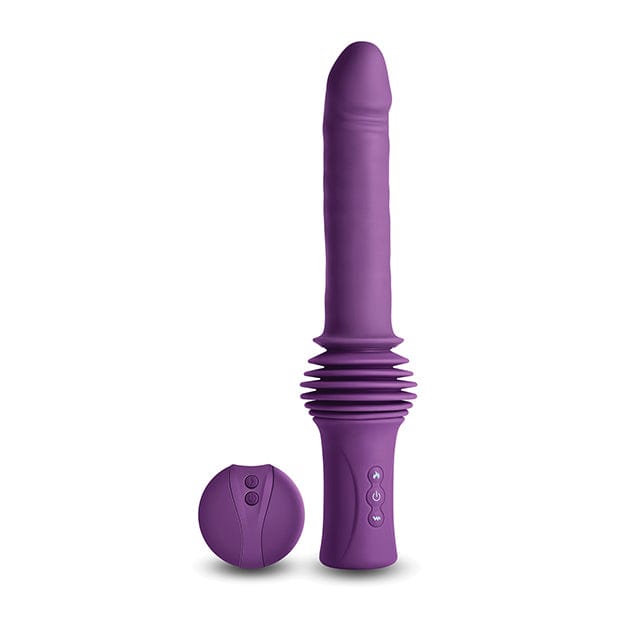 NS Novelties - INYA Super Stroker Remote Control Thrusting Heating Dildo (Purple) NS1159 Durio.sg