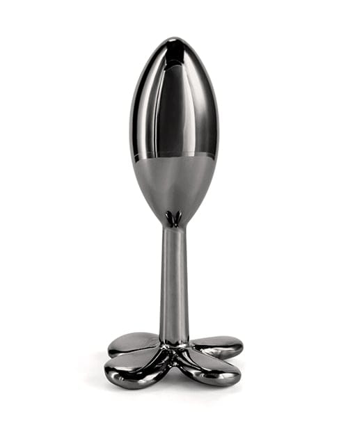 NS Novelties - Rear Assets Clover Aluminium Anal Plug (Gunmetal) NS1174 Durio.sg