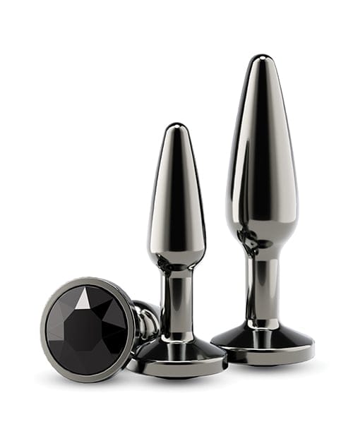 NS Novelties - Rear Assets Gunmetal Aluminium Anal Trainer Kit NS1179 Durio.sg