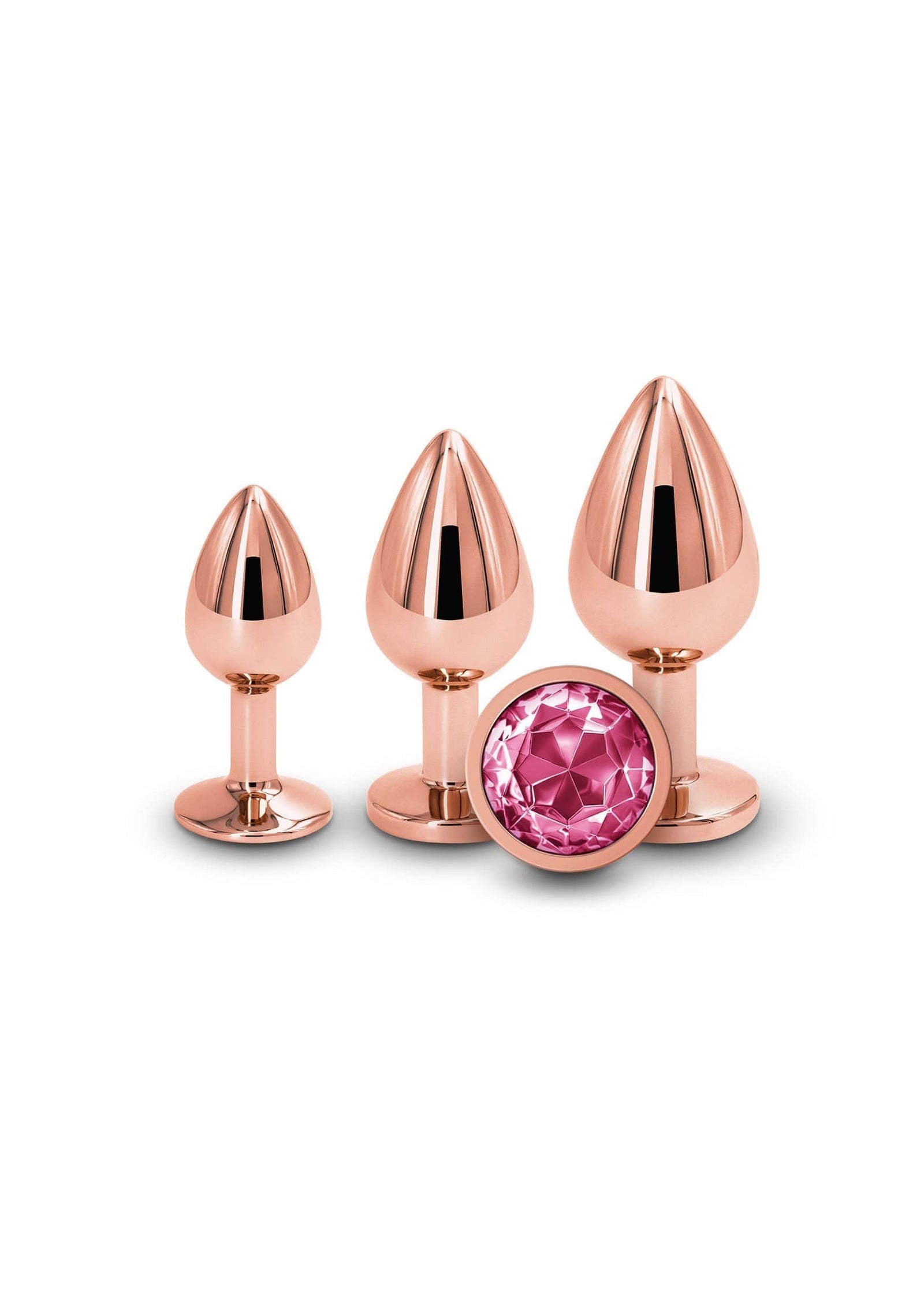 NS Novelties - Rear Assets Rainbow Gem Aluminium Anal Trainer Kit NS1176 Durio.sg