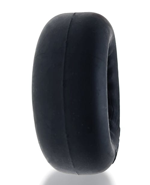 Oxballs - Axis Rib-Grip Stretch Cock Ring (Black) OX1055 Durio.sg