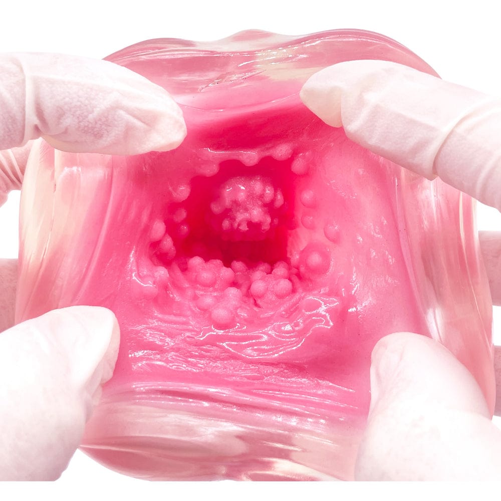 Peach Toys - Kaku Meiki DX Salmon Roe Coaster Onahole Masturbator (Pink) PCT1016 Durio.sg