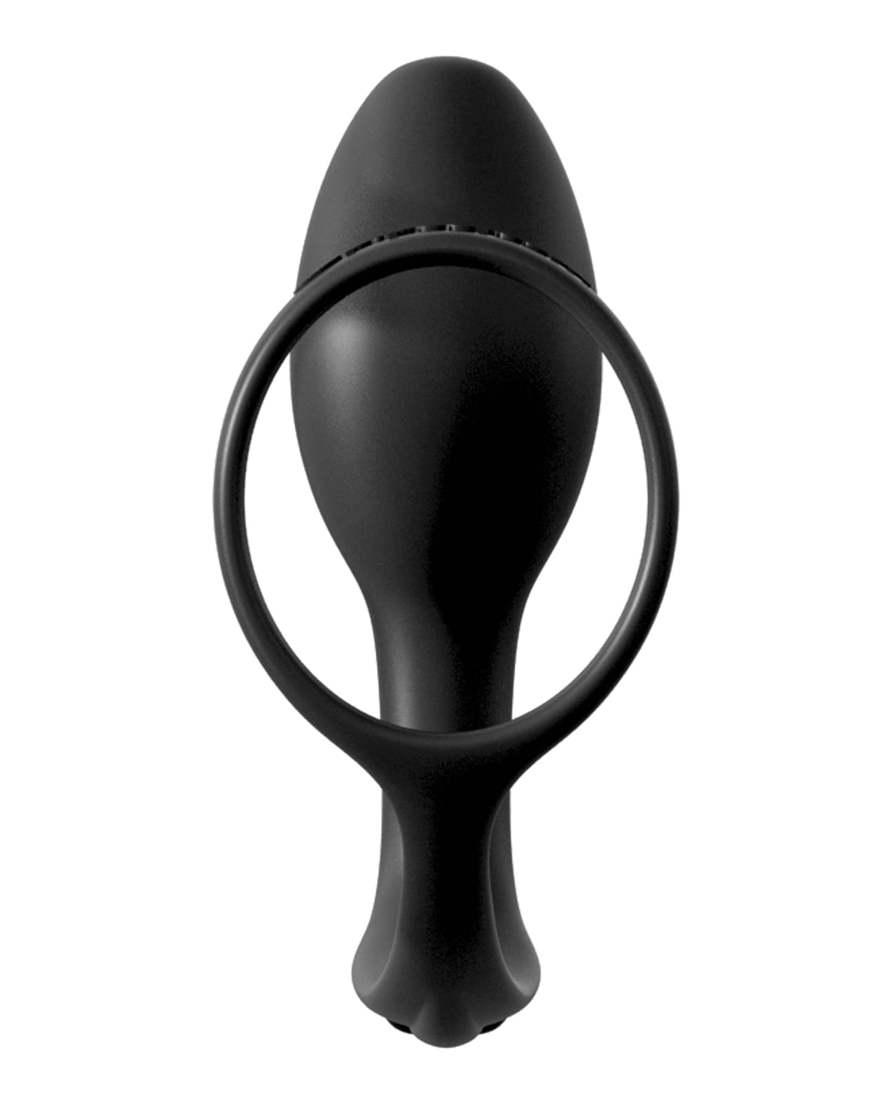 Pipedream - Anal Fantasy Ass-Gasm Beginners Silicone Cock Ring & Anal Plug (Black) PD2051 Durio.sg