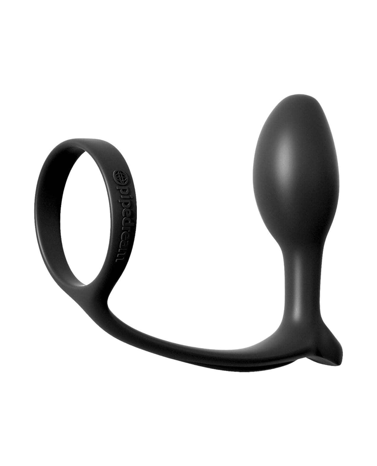 Pipedream - Anal Fantasy Ass-Gasm Beginners Silicone Cock Ring & Anal Plug (Black) PD2051 Durio.sg
